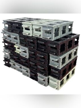 34 Rokenbok Monorail 1x3 Straight Beams - Block System Replacement Parts